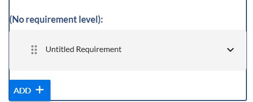 untitled requirement